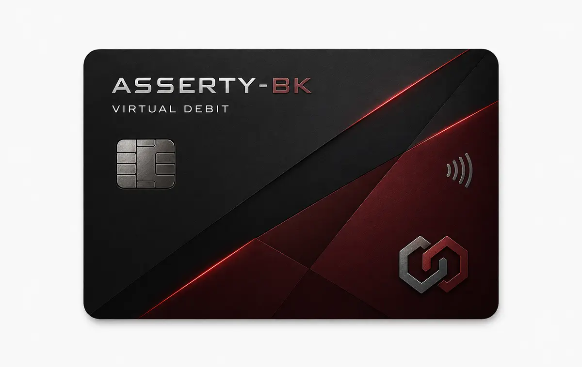 Cartão virtual ASSERTY-BANK